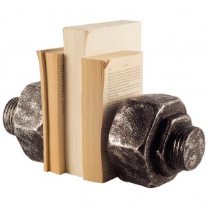 17 Stories Industrial Bookends STSS8009